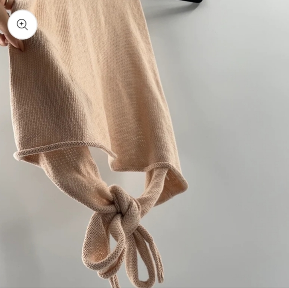 Free People Backless Knit Seamless Tank Pink Blush Size XS/S Ballet - Picture 5 of 9